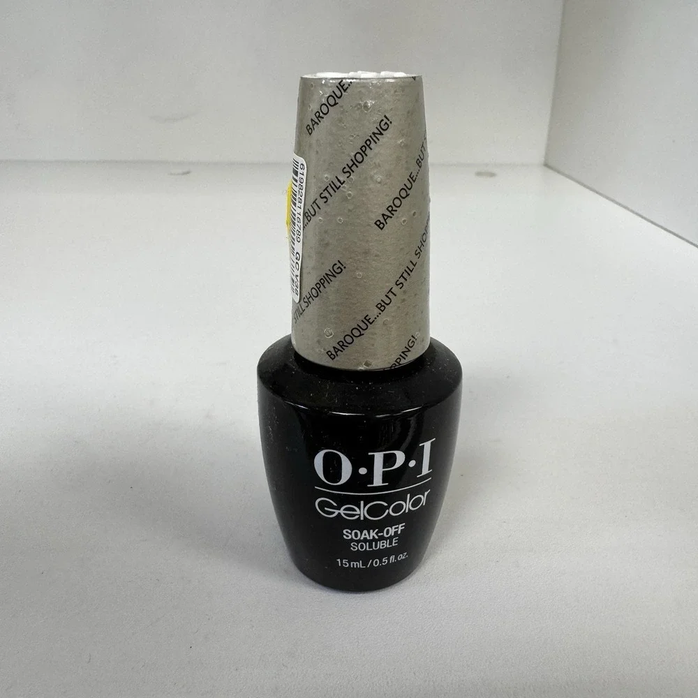 OPI‎ gel polish Baroque But Still Shopping GC V38 .50z New Without Box